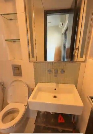 Bathroom in 3 BHK Apartment at Sion – for Rent
