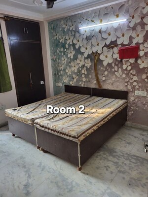 Bedroom in 1.5 BHK Builder Floor at Dwarka Mor – for Rent