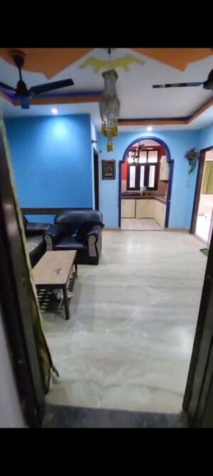 Bathroom in 1.5 BHK Builder Floor at Dwarka Mor – for Rent