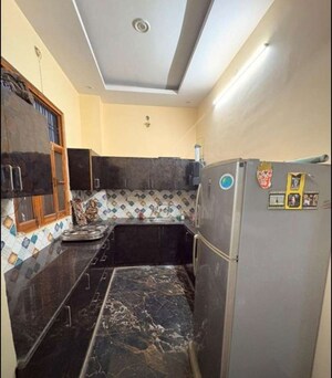 Kitchen in 3 BHK Apartment at Omaxe Waterscapes, Gomti Nagar – for Rent