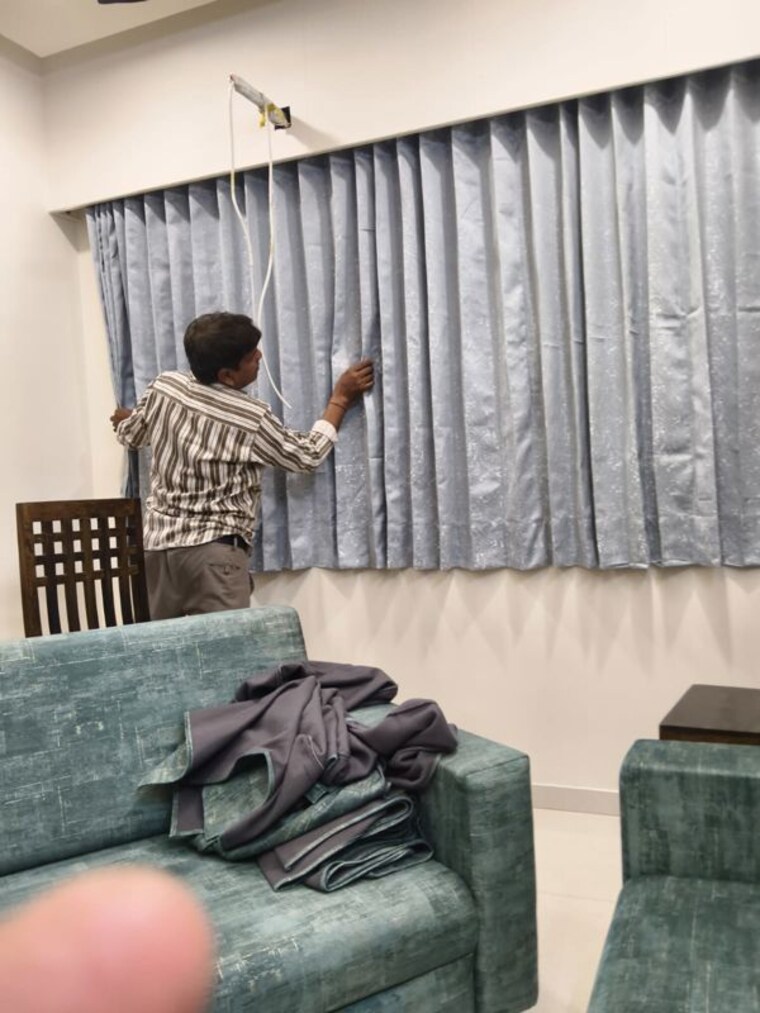 Living Room, zundal 3 Bedroom 1530 Sq.Ft. Apartment In Zundal Ahmedabad 10277422