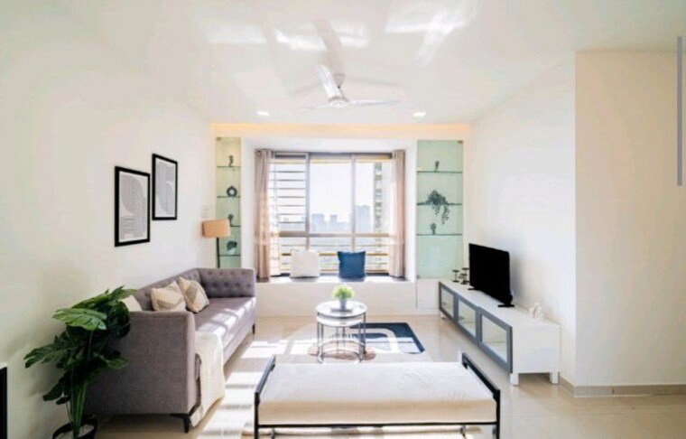 Living Room, goregaon east 2.5 Bedroom 951 Sq.Ft. Apartment In Goregaon East Mumbai 10277441
