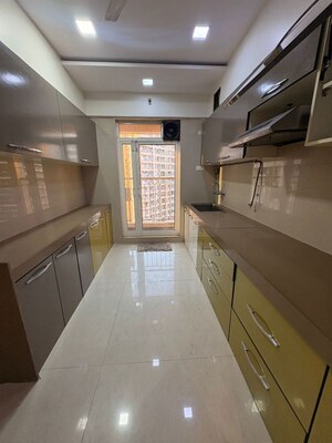 Kitchen in 2 BHK Apartment at Dosti Imperia Phase I, Ghodbunder Road – for Rent