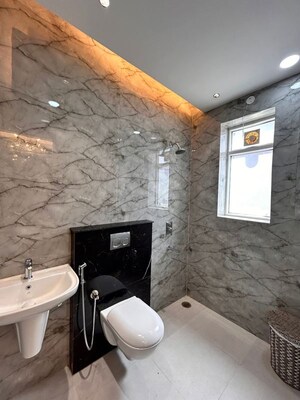 Bathroom in 3 BHK Builder Floor at Ambala Highway – for Sale