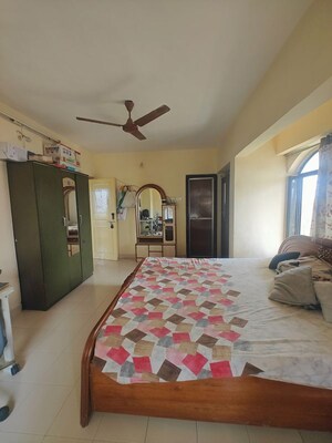 Bedroom in 2 BHK Apartment at Sagar Darshan Towers, Nerul – for Rent