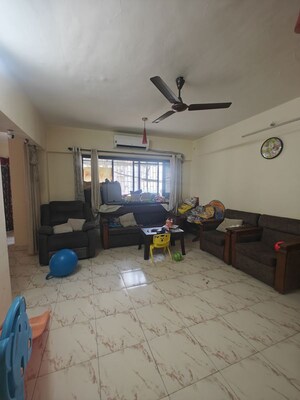 Living Room in 2 BHK Apartment at Sagar Darshan Towers, Nerul – for Rent