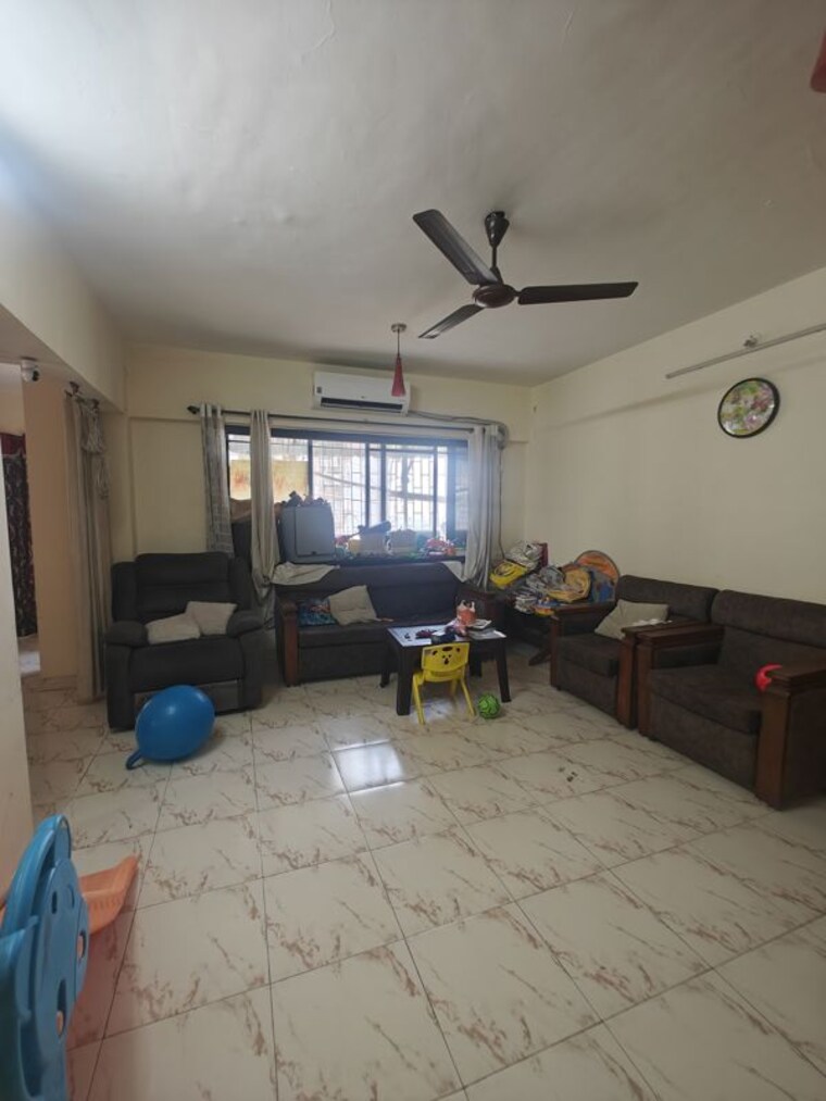 Living Room, sagar-darshan-towers 2 Bedroom 1300 Sq.Ft. Apartment In Nerul Navi Mumbai 10277507