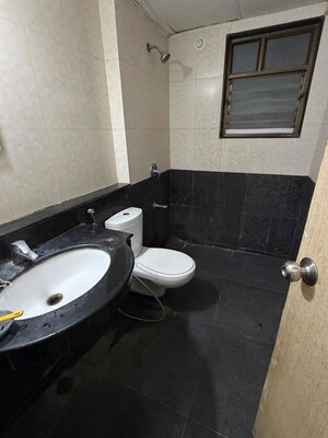 Bathroom in 2 BHK Apartment at Paranjape Blue Ridge, Hinjewadi – for Rent