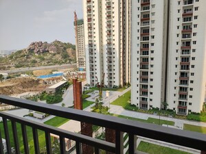 Balcony in 3 BHK Apartment at Aparna Zenon, Puppalaguda – for Sale