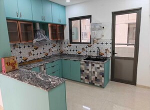 Kitchen in 3 BHK Apartment at SRR Sriram River View, Narsingi – for Rent