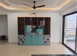 Living Room in 3 BHK Apartment at SRR Sriram River View, Narsingi – for Rent