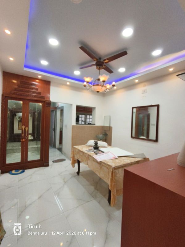 3 BHK + Pooja Room Independent House For Rent in HSR layout