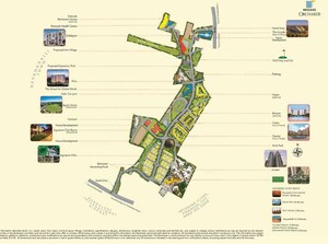 2 BHK Apartment – Map Location View at Ivory at Brigade Orchards, Devanahalli - for Sale