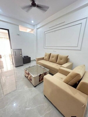 Living Room in 1 BHK Apartment at Serene Acres, Thoraipakkam – for Rent