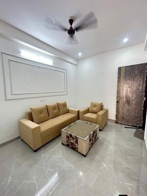 Living Room in 1 BHK Apartment at Serene Acres, Thoraipakkam – for Rent