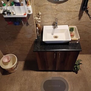 Bathroom in 2 BHK Builder Floor at Indrapuram – for Rent