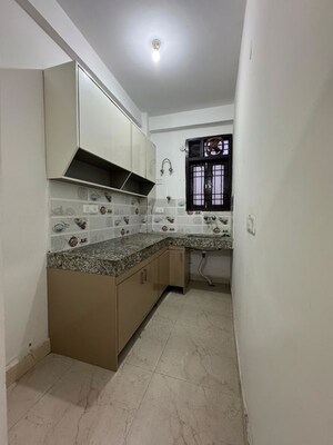 Kitchen in 1 BHK Builder Floor at Chattarpur – for Rent