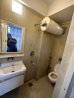 Bathroom in 2 BHK Builder Floor at Alaknanda – for Rent