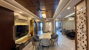 Living Room in 3 BHK Builder Floor at Sector 9 – for Rent