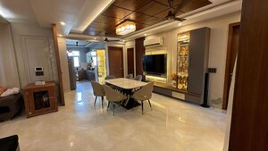 Living Room in 3 BHK Builder Floor at Sector 9 – for Rent