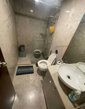 Bathroom in 2 BHK Apartment at Hiranandani Gardens, Powai – for Rent