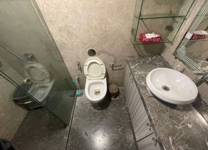 Bathroom in 2 BHK Apartment at Hiranandani Gardens, Powai – for Rent