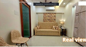 Living Room in 1 BHK Apartment at Kabra Aurum, Goregaon West – for Rent