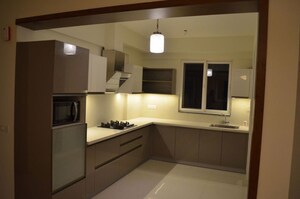 Kitchen in 3 BHK Builder Floor at S R Petals, Rmv Extension – for Sale