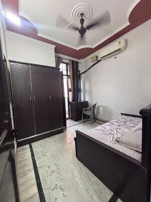 Kitchen in 2 BHK Builder Floor at Mukherjee Nagar – for Rent
