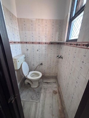 Bathroom in 2 BHK Builder Floor at Mukherjee Nagar – for Rent