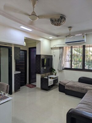 Living Room in 2 BHK Apartment at Raheja Ankur Apartment, Goregaon West – for Rent