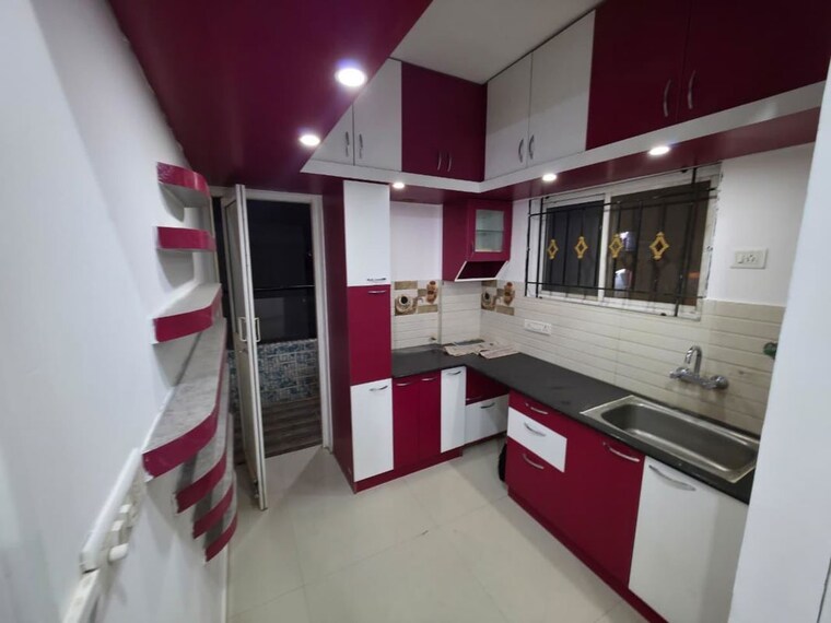 Kitchen, aryan-pebble-bay 2 Bedroom 867 Sq.Ft. Apartment In Thanisandra Bangalore 10237565