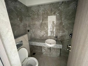 Bathroom in 2 BHK Apartment at Marathon Monte South, Byculla West – for Rent