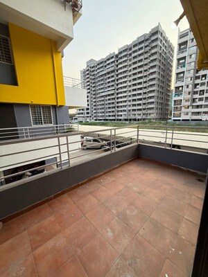 Balcony in 2 BHK Apartment at D A Borade Bhondve Orchid, Ravet – for Rent
