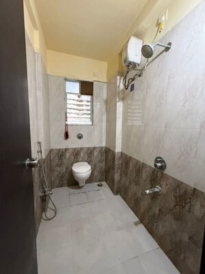 Bathroom in 2 BHK Apartment at D A Borade Bhondve Orchid, Ravet – for Rent