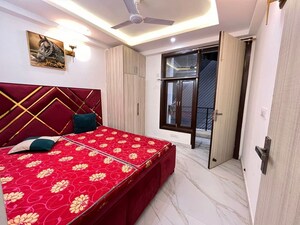 Bedroom in 1 BHK Builder Floor at Freedom Fighters Enclave – for Rent
