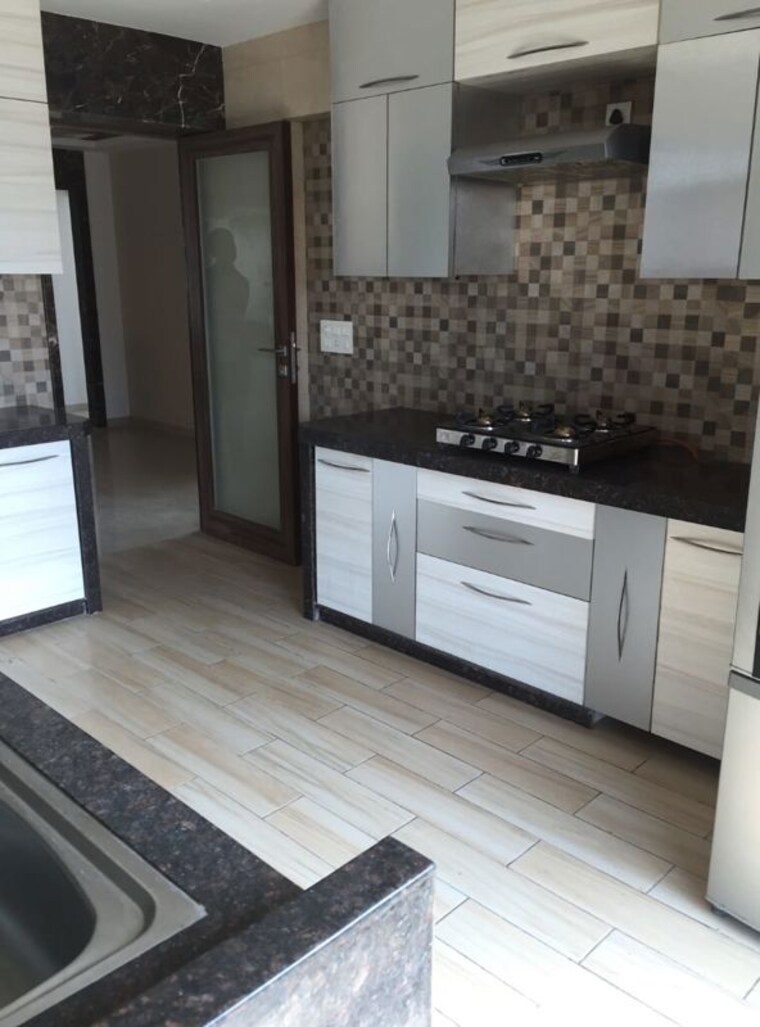 Kitchen, krimson-aurum 3 Bedroom 1500 Sq.Ft. Apartment In Santacruz West Mumbai 10278110