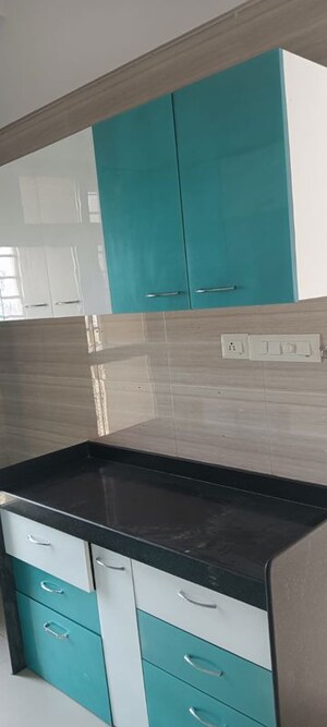 Kitchen in 3 BHK Apartment at Sheth Vasant Lawns, Laxmi Nagar – for Rent