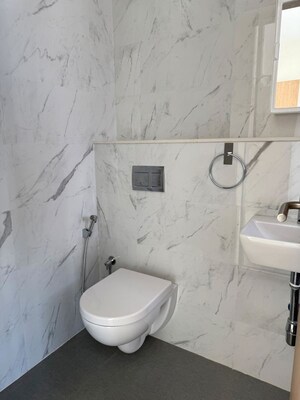 Bathroom in 3 BHK Apartment at Versova – for Rent