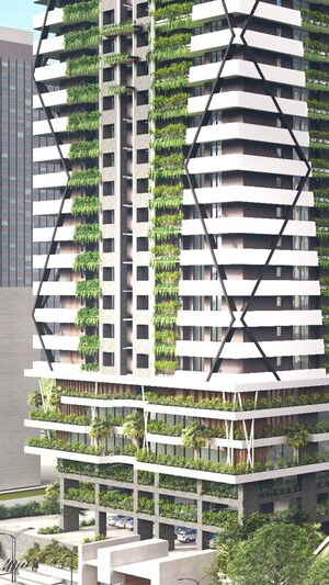 4 BHK Apartment – Exterior View View at Elegantea Skyven, Kokapet - for Sale