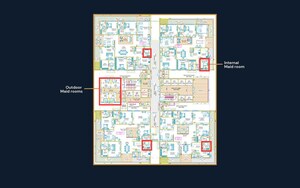 Master Plan in 4 BHK Apartment at Elegantea Skyven, Kokapet – for Sale