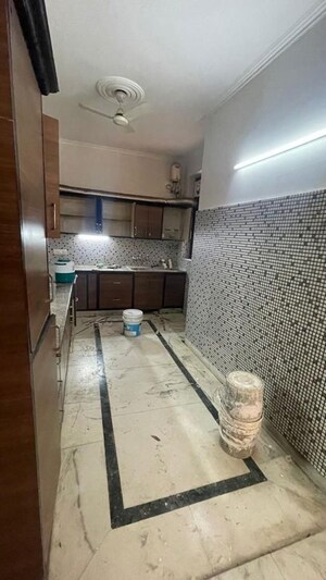 Kitchen in 3 BHK Builder Floor at Sushant Lok I – for Rent