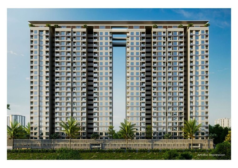 Exterior View, sentosa-edge 2 Bedroom 741 Sq.Ft. Apartment In Punawale Pune 10278307