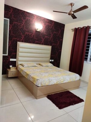 Bedroom in 2 BHK Apartment at Prestige Lakeside Habitat, Varthur – for Rent