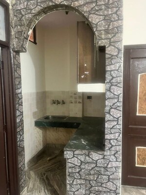 Building Lobby in 1 RK Builder Floor at Dwarka Mor – for Rent