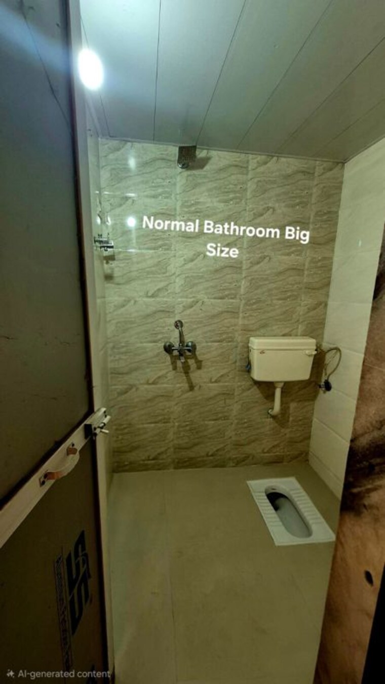 Bathroom, ulwe sector 19 1 Bedroom 550 Sq.Ft. Apartment In Ulwe Sector 19 Navi Mumbai 10278416