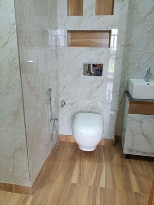 Bathroom in 3 BHK Builder Floor at BPTP District 3, Sector 85 – for Sale