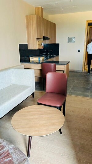 Kitchen in Studio Apartment at Paras Square Service Apartments, Sector 63a – for Sale