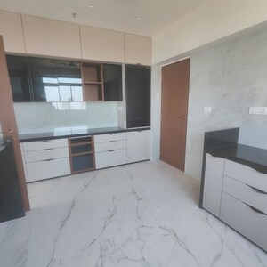 Kitchen in 3 BHK Apartment at Rohan Lifescapes Aquino, Prabhadevi – for Rent