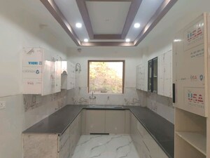 Kitchen in 3 BHK Builder Floor at Green Fields Colony – for Rent